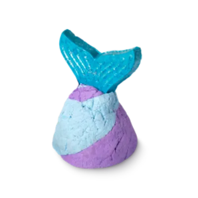 Lush Mermaid Tail, Bubble Bar (Bąbelkowa kostka do kąpieli)