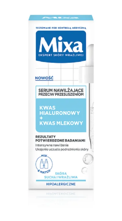 Mixa Serum nawilżające przeciw przesuszeniom 'Kwas hialuronowy + kwas mlekowy'