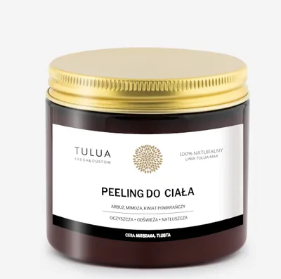 Tulua Linia Tulua Max, Peeling gruboziarnisty do ciała