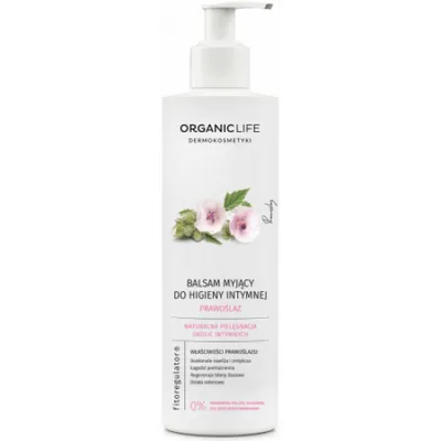 Organic Life Balsam myjący do higieny intymnej `Prawoślaz lekarski`