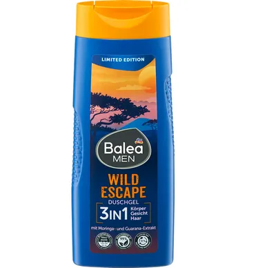 Balea Men, Wild Escape, 3in1 Shower Gel (Żel pod prysznic)