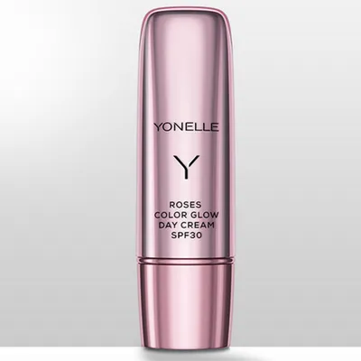 Yonelle Roses Color Glow Day Cream SPF 30 (Rozświetlający krem  na dzień z SPF 30)