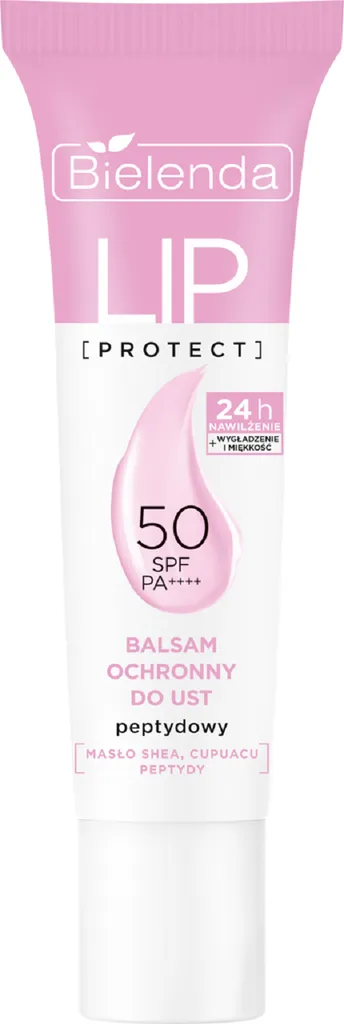 Bielenda Lip Protect, Peptydowy balsam ochronny do ust SPF 50