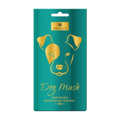Infinity Animals, Dog Mask (Nawilżająca maseczka na tkaninie `Pies`)