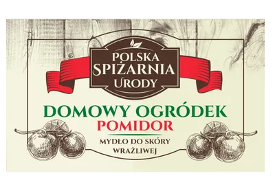 Polska Spiżarnia Urody Domowy Ogródek, Mydło do skóry wrażliwej `Pomidor`