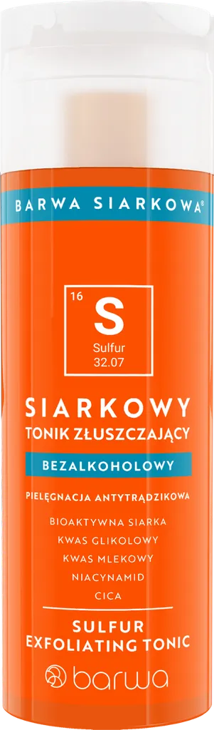 Barwa Siarkowy tonik złuszczający bezalkoholowy