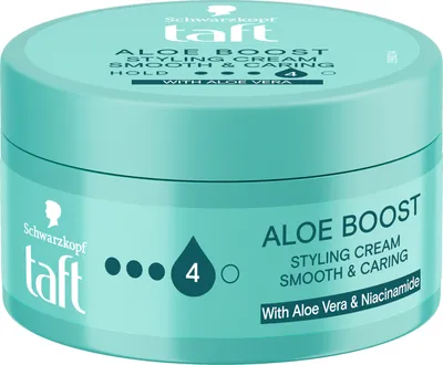 Schwarzkopf Taft Aloe Boost, Smooth & Caring Styling Cream (Krem do stylizacji włosów)