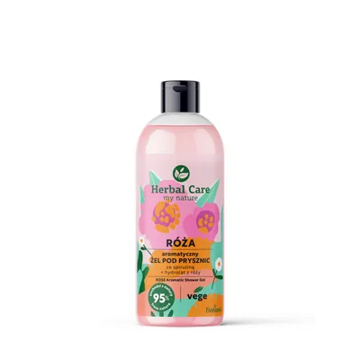 Herbal Care Aromatyczny żel pod prysznic `Róża`