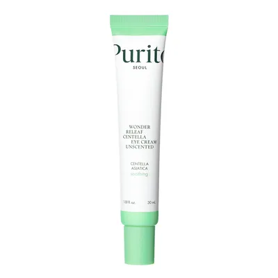 Purito Seoul Wonder Releaf Centella Eye Cream Unscented (Bezzapachowy krem do pielęgnacji okolicy oczu z wąkrotą azjatycką)