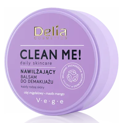 Delia Clean Me!, Nawilżający balsam do demakijażu