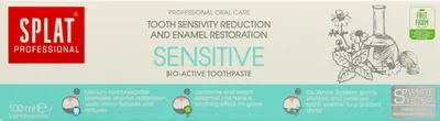 Splat Professional, Sensitive,  Bio-active Toothpaste (Pasta do zębów)