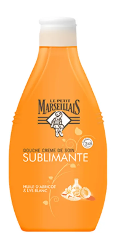 Le Petit Marseillais Douche Creme de Soin Sublimante (Krem do mycia ciała '`OIejek Morelowy i lilia`)
