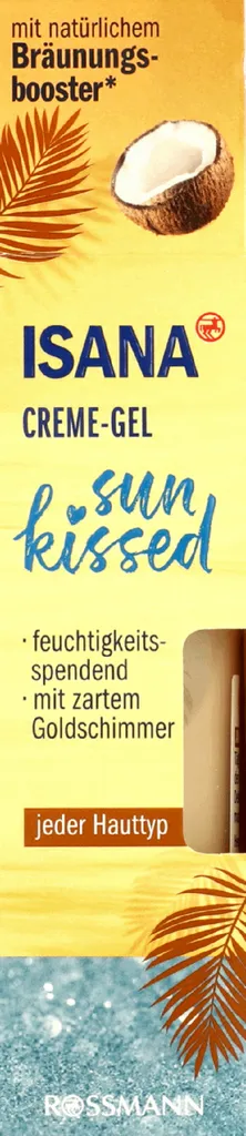 Isana Sun Kissed,  Creme-Gel (Krem-żel przedłużający opaleniznę)