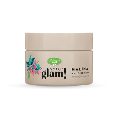 Herbapol Natur Glam!, Malina, Masło do ciała
