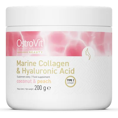 OstroVit Marine Collagen & Hyaluronic Acid, Suplement diety