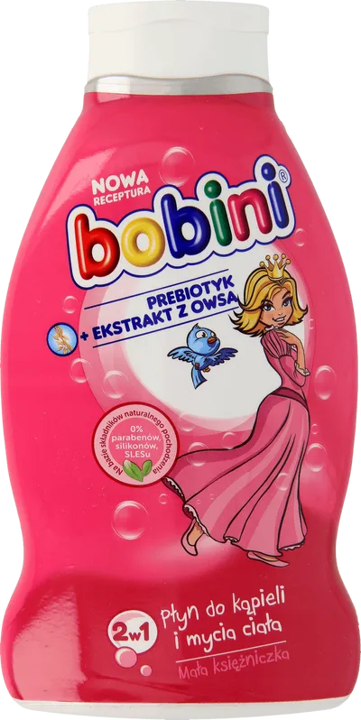 Bobini Mała Księżniczka, Płyn do kąpieli i mycia ciała
