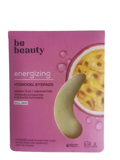 bebeauty Energizing Hydrogel Eyepads Passion Fruit & Niacynamide (Hydrożelowe płatki pod oczy)