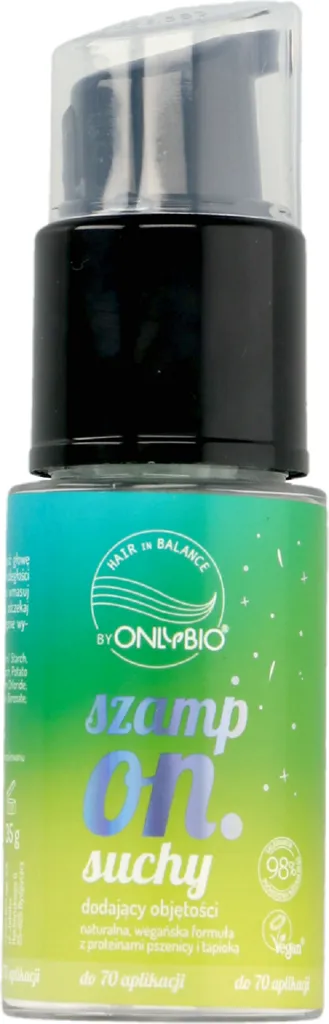 OnlyBio Hair in Balance, Suchy szampon dodający objętości
