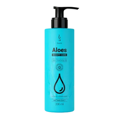 DuoLife Beauty Care Aloes Face Cleansing Gel (Aloesowy żel do mycia twarzy)