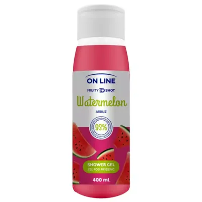 On Line Fruity shot, Watermelon Shower Gel (Żel pod prysznic `Arbuz`)