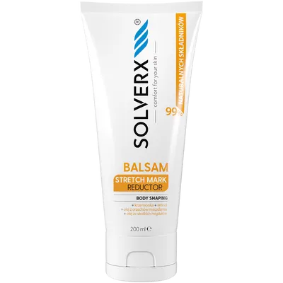Solverx Stretch Mark Reductor, Balsam przeciw rozstępom do ciała