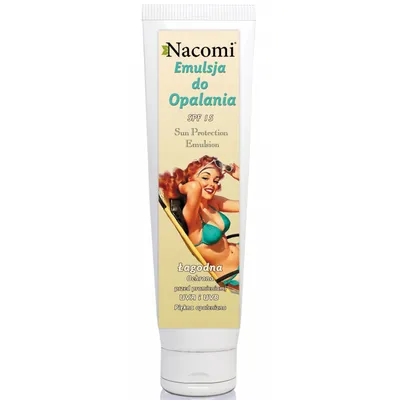 Nacomi Sun Protection Emulsion SPF 15 (Emulsja do opalania)