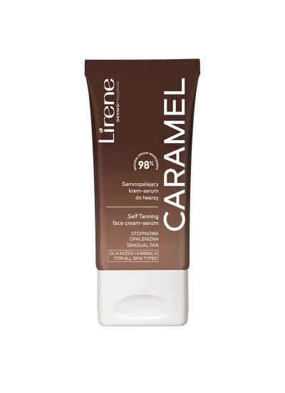 Lirene Dermoprogram Samoopalający krem-serum do twarzy `Caramel`