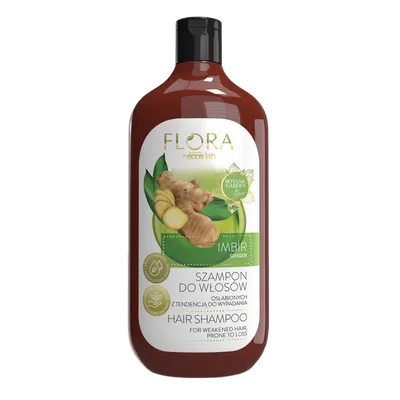 Vis Plantis Flora, Shampoo for Weakened Hair Prone to Loss (Szampon do włosów osłabionych, skłonnych do wypadania z imbirem)