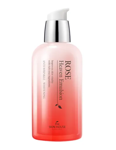 The Skin House Rose Heaven, Emulsion Anti-Wrinkle & Whitening (Różana nawilżająca emulsja do twarzy)