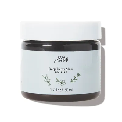 100% Pure Tea Tree, Deep Detox Mask (Detoksytująca maseczka do twarzy)