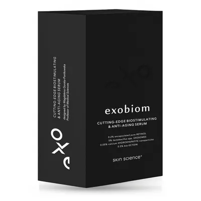 Skin Science Serum Exobiom (Serum biostymulujące i przeciwstarzeniowe do twarzy i okolic oczu)