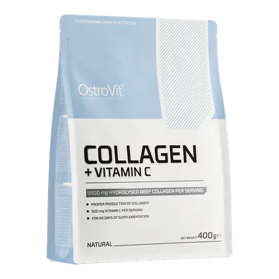 OstroVit Collagen + Vitamin C (Kolagen + Witamina C, Suplement diety)