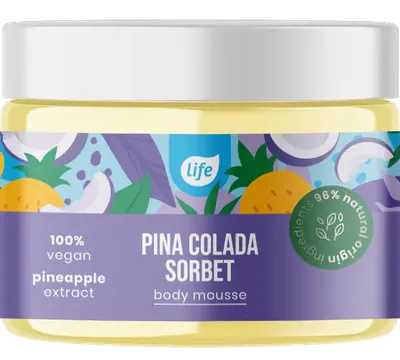 Life Pina Colada, Sorbet Body Mousse (Mus do ciała)