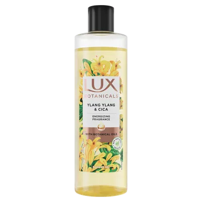 Lux Botanicals Ylang Ylang & Cica, Energizing Shower Gel (Ylang Ylang & Wąkrotka Azjatycka, Energetyzujący żel pod prysznic)