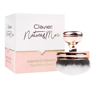 Clavier Nature & More Liquid & Creamy Blush (Pędzel do rozświetlacza na mokro)