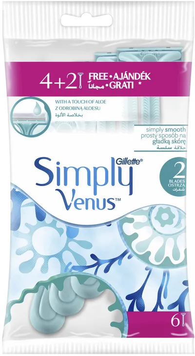 Gillette Simply Venus 2, Golarka dla kobiet