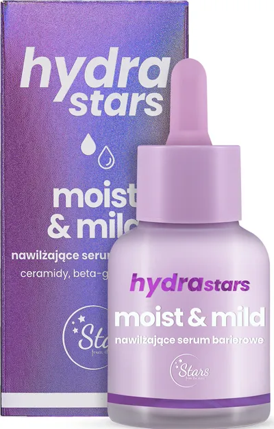 Stars from the stars Hydra Stars Moist & Mild, Nawilżające serum barierowe