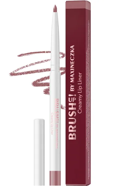 Brush Up by Maxineczka Creamy Lip Liner (Kremowa konturówka do ust z olejem rycynowym)