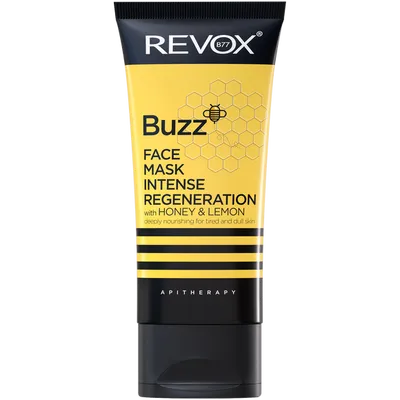 Revox Buzz, Face Mask Intense Regeneration with Honey & Lemon (Intensywnie regenerująca maska do twarzy)