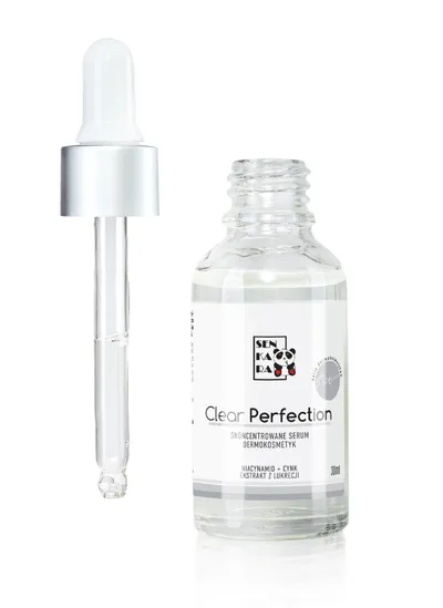 Senkara Clear Perfection, Serum (Skoncentrowane serum przeciw niedoskonałościom, rozszerzonym porom i przebarwieniom)