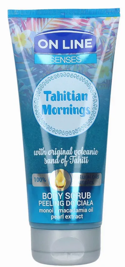 On Line Senses, Tahitian Mornings Body Scrub (Peeling do ciała)