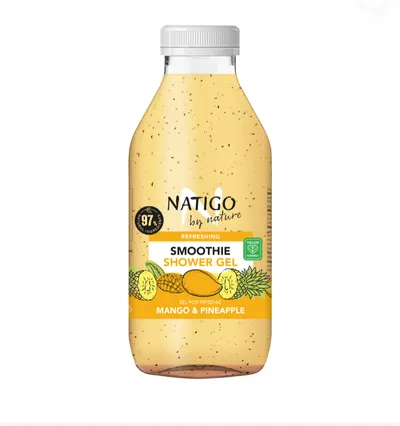 Natigo by nature Smoothie Shower Gel Mango & Pineapple (Smoothie pod prysznic `Mango i Ananas`)