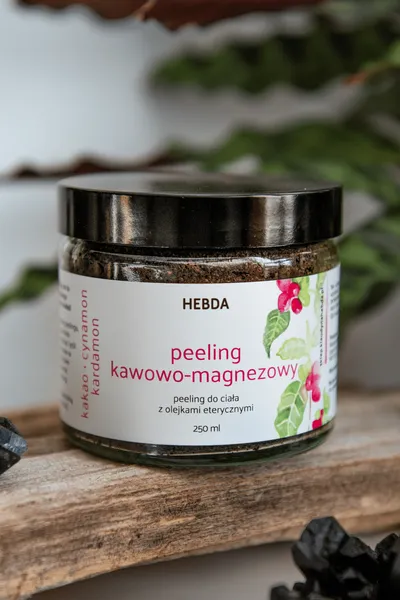 Hebda Peeling kawowo-magnezowy
