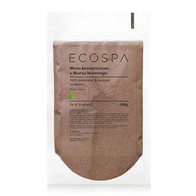 EcoSpa Błoto kosmetyczne z Morza Martwego - suszone na słońcu