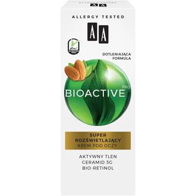 AA BioActive Pro, Krem pod oczy super rozświetlający
