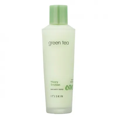 It's Skin Green Tea, Watery Emulsion (Regulująca emulsja do twarzy o silnym działaniu antyoksydacyjnym)