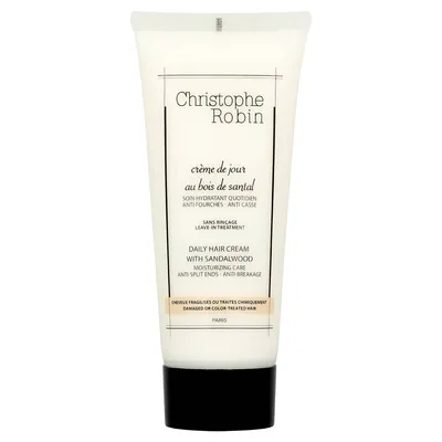 Christophe Robin Daily Hair Cream with Sandalwood (Nawilżająca odżywka bez spłukiwania)