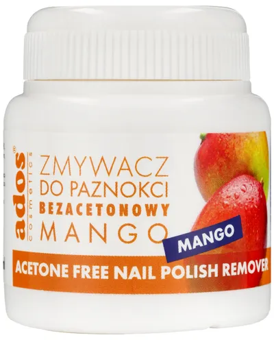 Ados Zmywacz bezacetonowy do paznokci z gąbką ( różne zapachy )