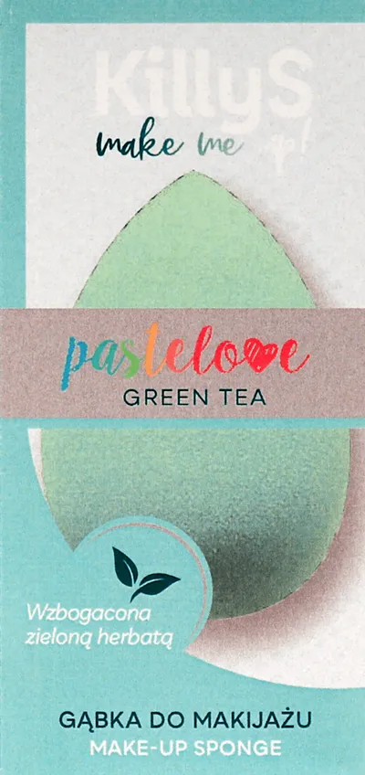 KillyS Make Me Up, Pastelove Green Tea, Gąbka do makijażu