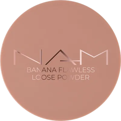 Nam Professional by Wibo Banana Flawless Loose Powder (Bananowy puder wygładzający z ekstraktem z magnolii)